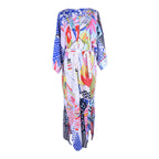 Rayon Printed Cover Up Swimwear
