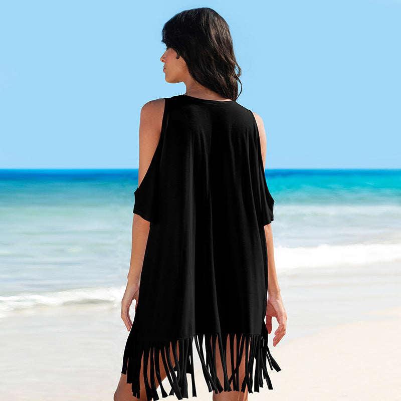 Cotton Tassel Bikini Swimwear