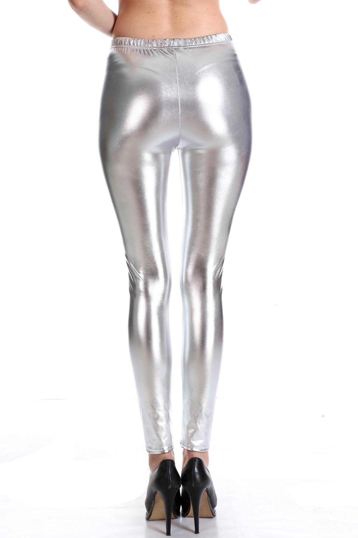 Women's Sexy Nightclub Stage Wear Performance Wear Bright Leather Leggings Source Manufacturer
