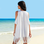 Cotton Tassel Bikini Swimwear
