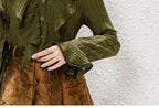 Women's French Light Luxury Vintage Shirt and Skirt Two-Piece Set
