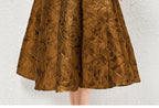Women's French Light Luxury Vintage Shirt and Skirt Two-Piece Set