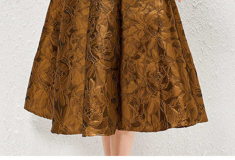 Women's French Light Luxury Vintage Shirt and Skirt Two-Piece Set