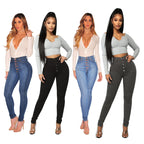 High Waist Hip Lift Slim Breasted New Skirt