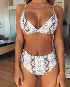 Snake Leopard Bikini Swimwear