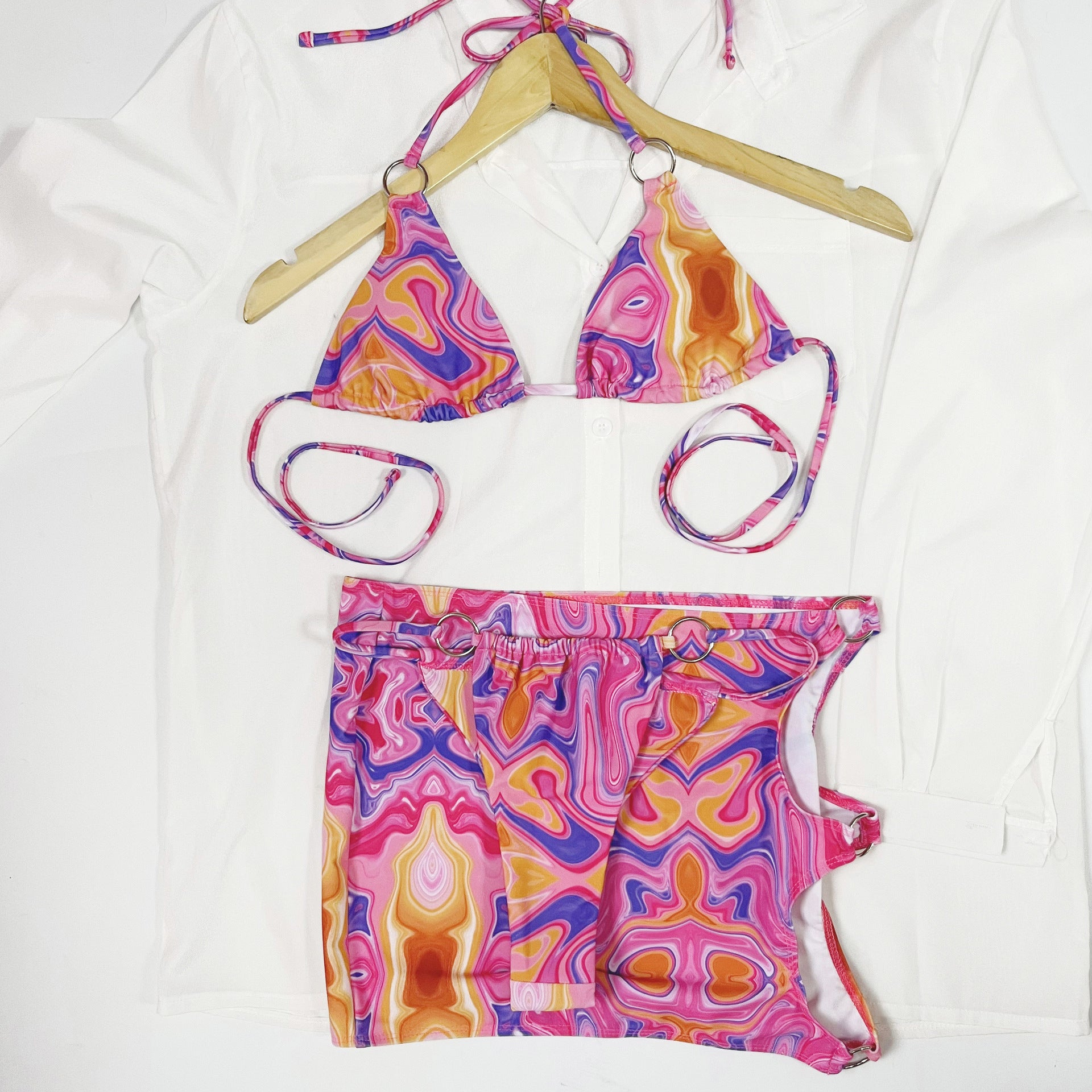 Printed One-piece Swimwear