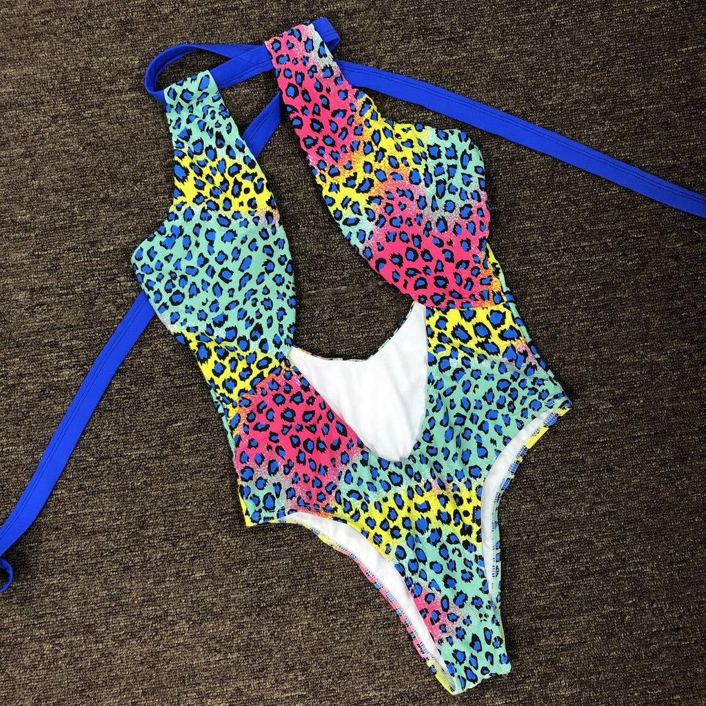 Export Color One-piece Swimwear