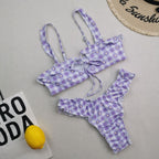 Purple plaid