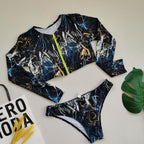 Plus Size One-piece Swimwear