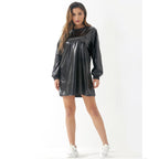 Women's Crew-Neck Mini Dress