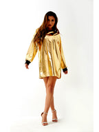 Women's Crew-Neck Mini Dress