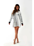 Women's Crew-Neck Mini Dress