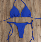 Bikini Solid One-piece Swimwear