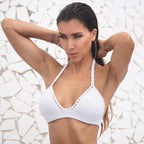 Hand Crocheting One-piece Swimwear