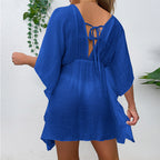 Drop Shoulder Cover Up Swimwear