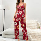 Printing Backless Pajamas Lingerie