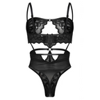Seduction Lace One-piece Swimwear