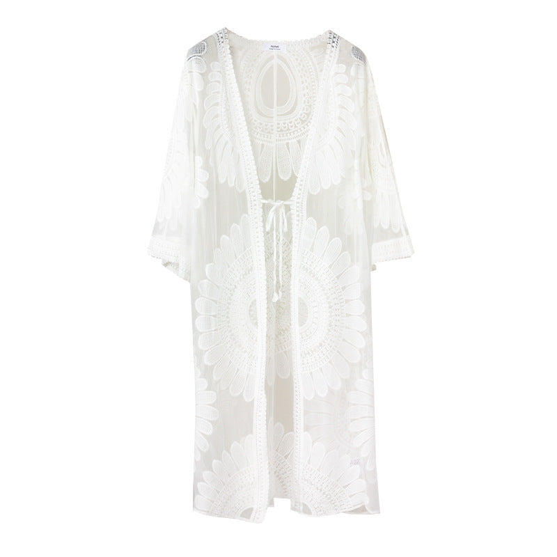 Sunflower Lace Cover Up Swimwear