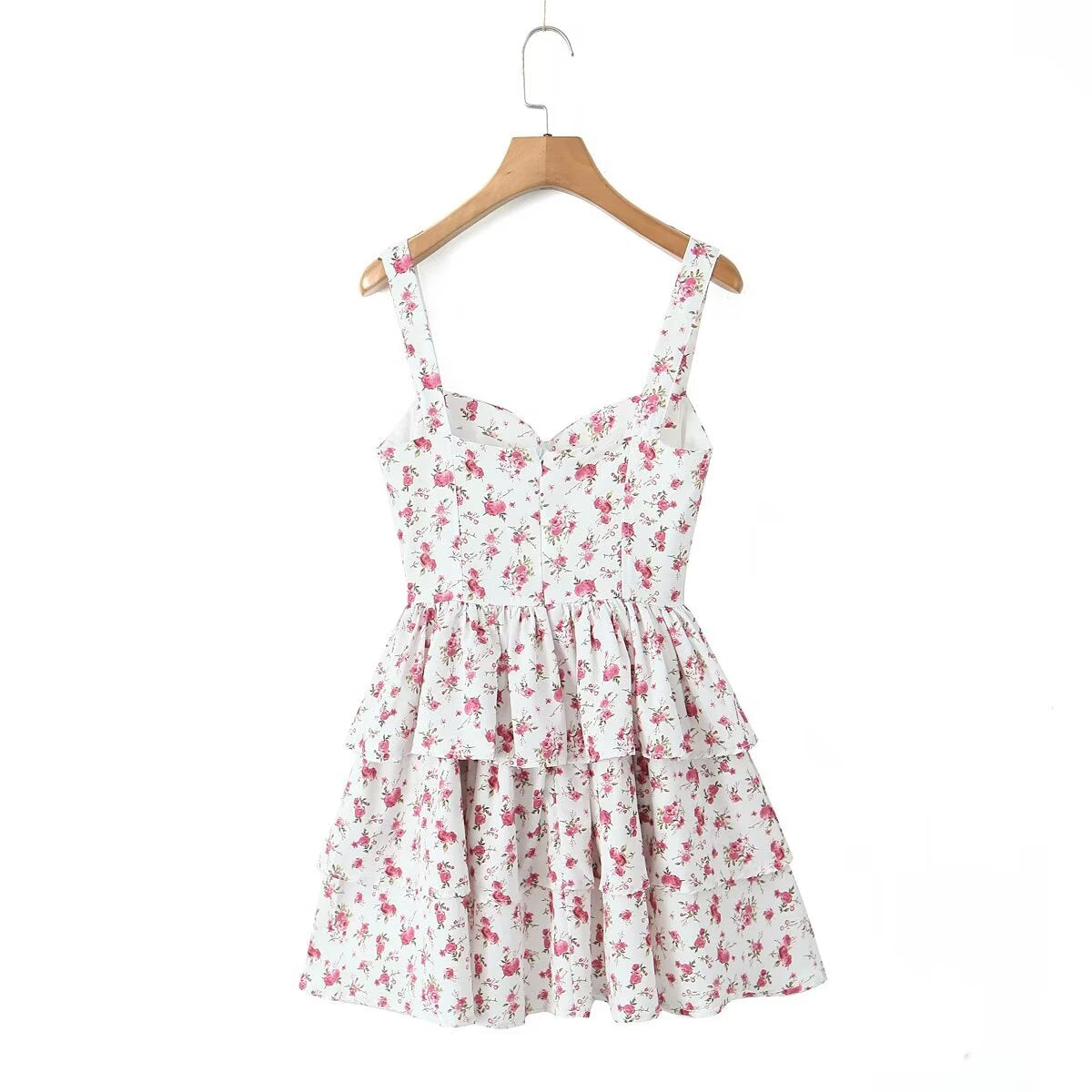Early Sweet Fresh Slim Fit Slim Fit Printing Slip Dress