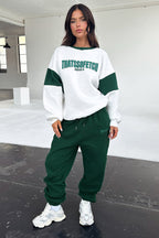 Women's Autumn Winter Letters Multicolor Printing Sweaters Women's