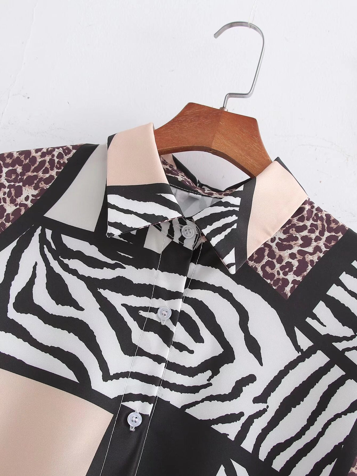 Women's Floral Long-Sleeve Vintage Shirt