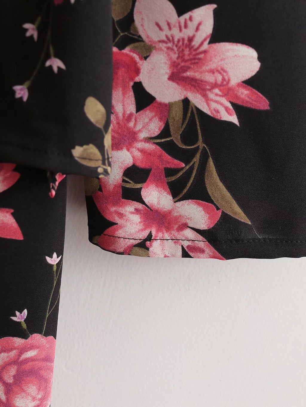 Spring Women Clothing Elegant Slightly Mature Long Printed Slim Dress