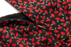 Polka-Dot Wrap Split Dress