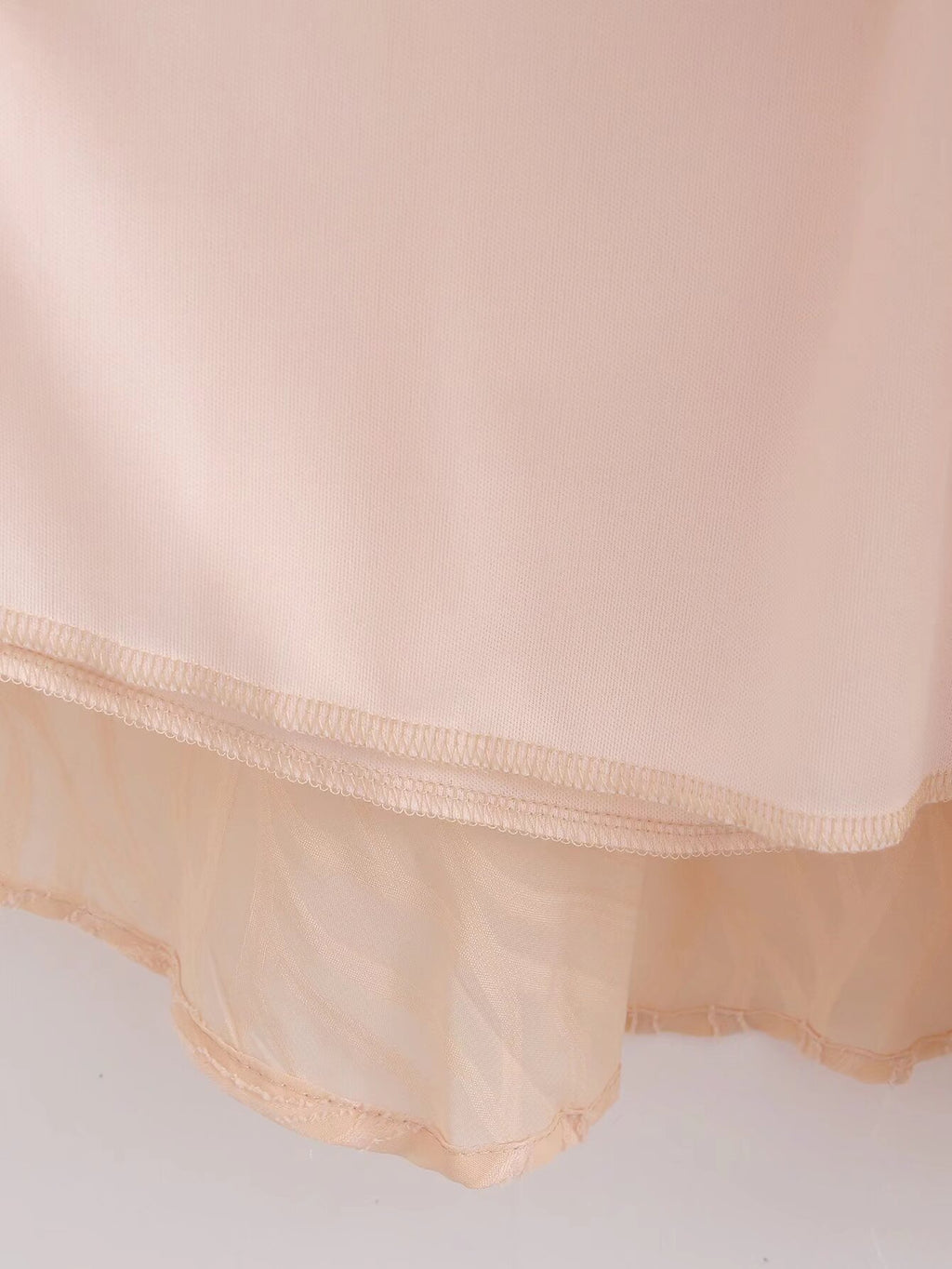 Spring Elegant Slightly Mature V-Neck Lace-Up Short Sleeve Dress