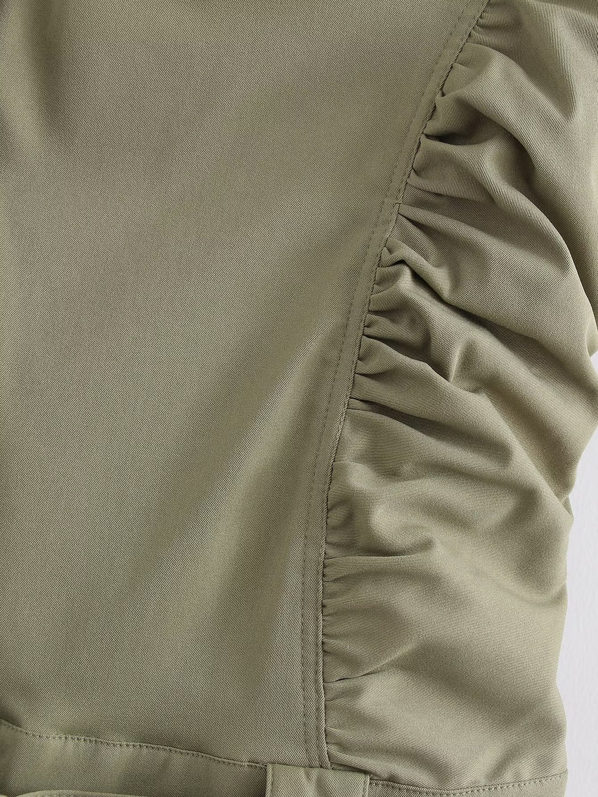 Tooling Pleated Dress