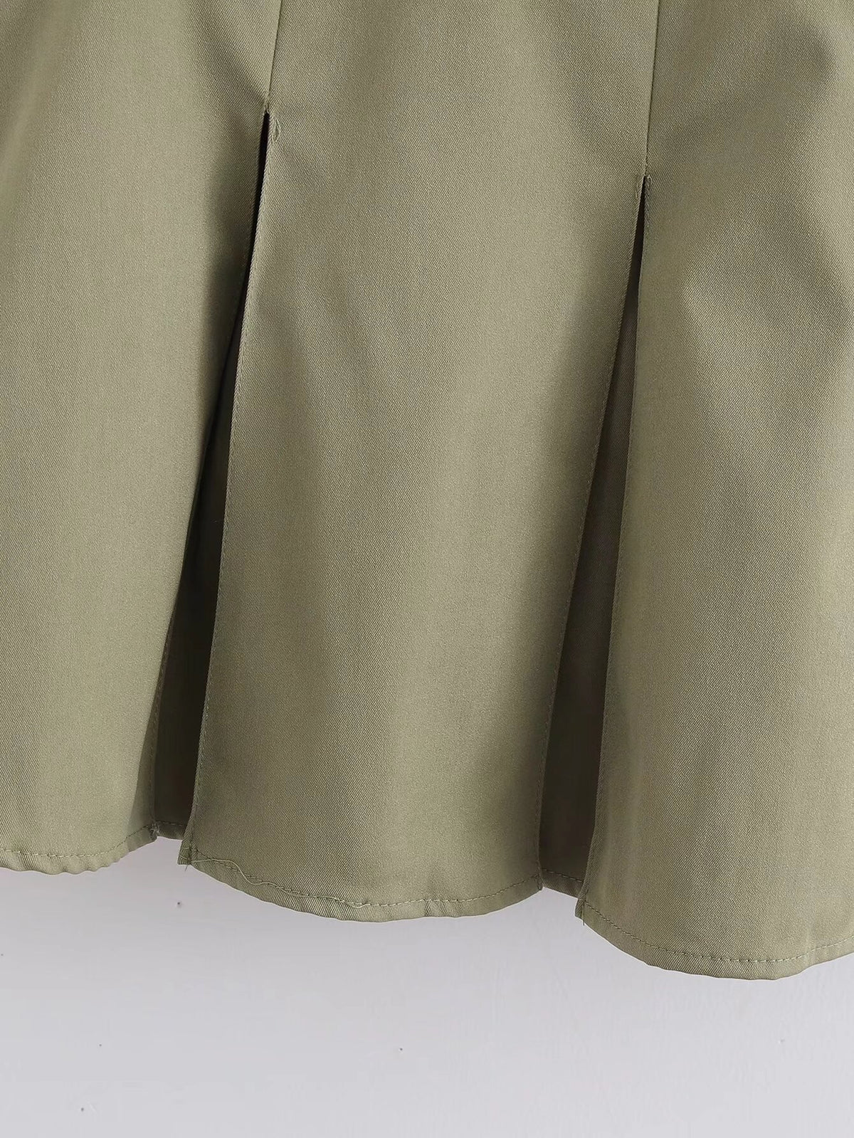 Tooling Pleated Dress