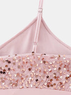 Women's Sequin Strap Mini Dress