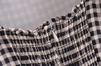 Retro Plaid Spaghetti-Strap Dress