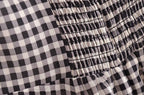 Retro Plaid Spaghetti-Strap Dress