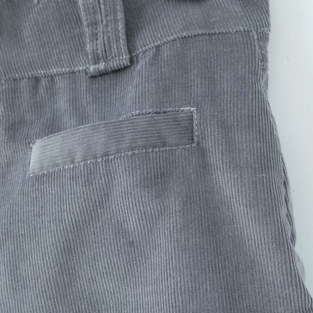Corduroy For Summer Anti Exposure High Waist Sheath A Skirt