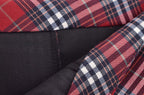Women's Pleated French Plaid Shorts