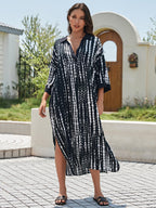 Rayon Tie Cover Up Swimwear