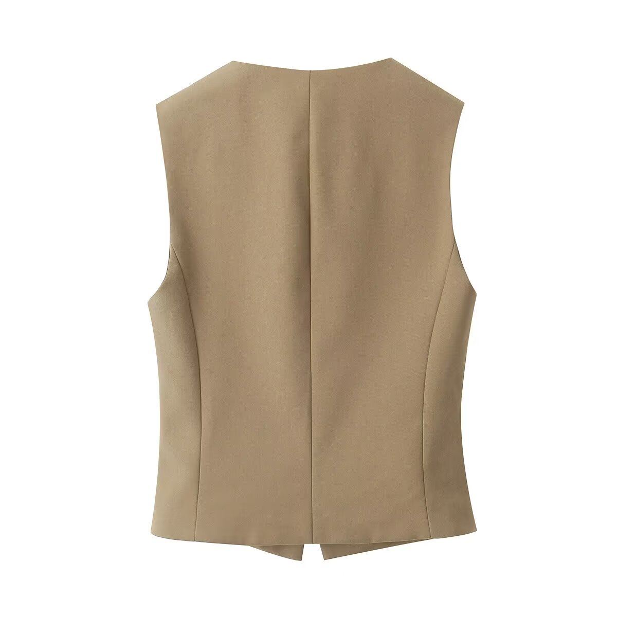 Spring Series Classic Vest Pleated Pants Professional Casual Set