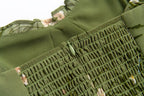 Women's Summer French Minority Printed Lace Up Cami Dress Beach Vacation Sexy Mid Length To