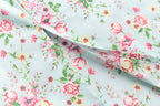 Women's Early Spring Sexy Sexy Square Neck Puff Sleeve Boning Corset Floral Print Slit Dress