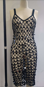 【moq-5 Packs】 Sleeveless Dress