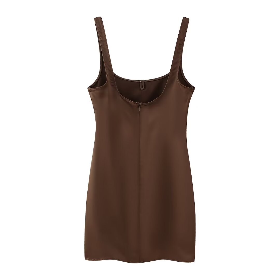 Women's Satin-Texture Slip Nightdress