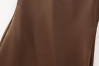 Women's Satin-Texture Slip Nightdress