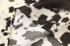 Winter Animal Pattern Printed Silk Satin Textured Dress