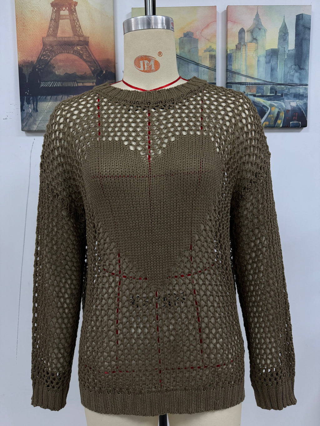 Knitwear Round Cover Up Swimwear