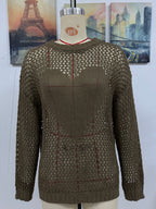 Knitwear Round Cover Up Swimwear