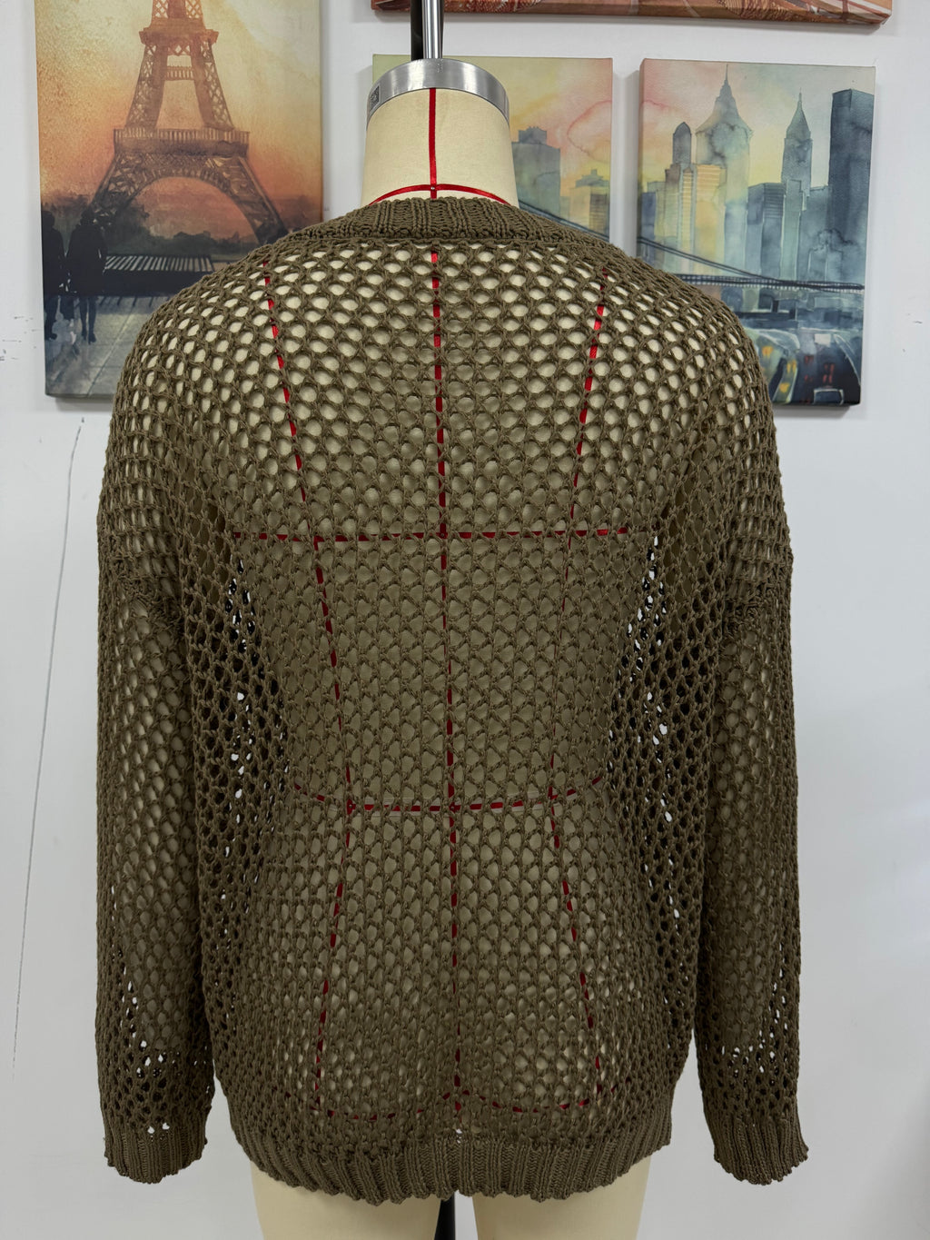 Knitwear Round Cover Up Swimwear