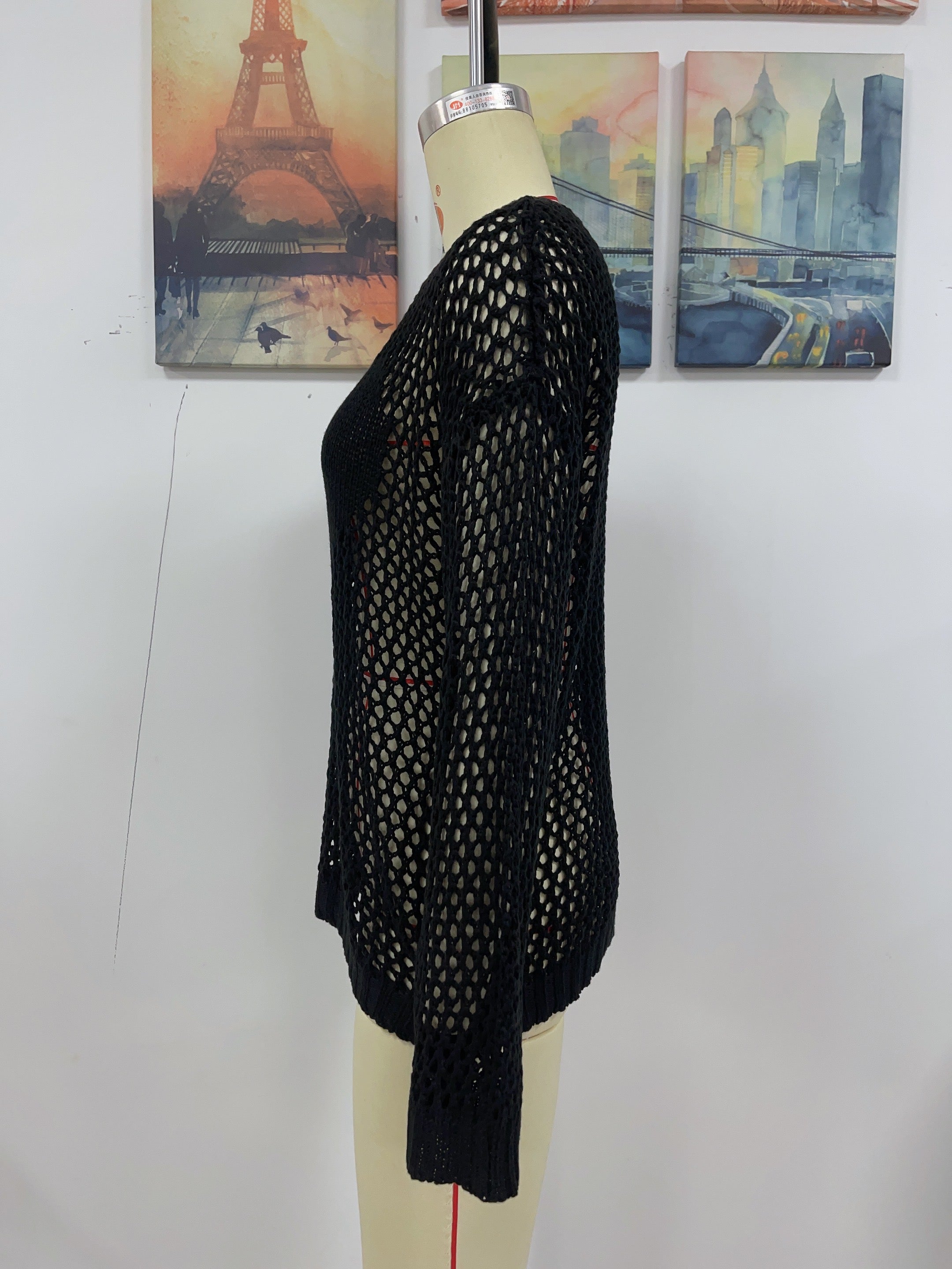 Knitwear Round Cover Up Swimwear