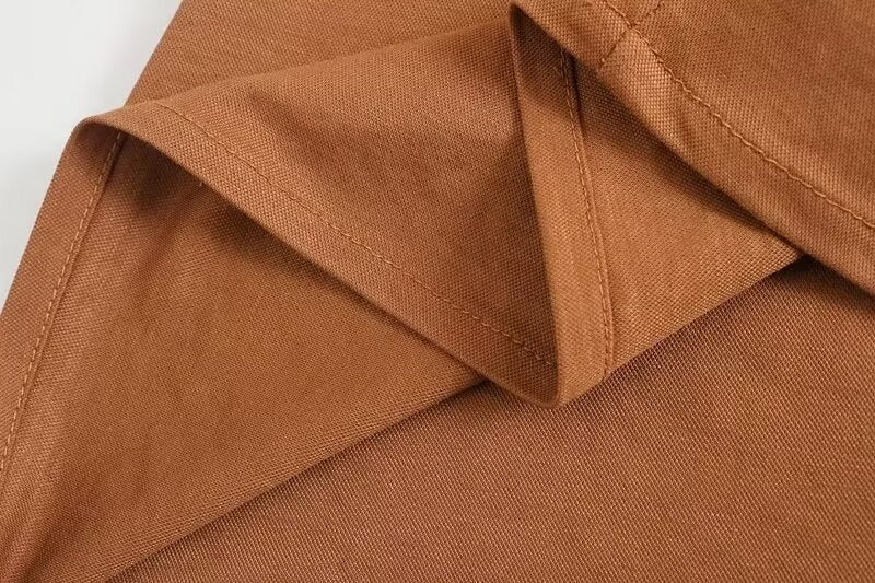 Belted Patchwork Winter Dress