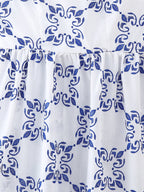 Women's French Embroidered Slim Hip Spaghetti Strap Maxi Dress