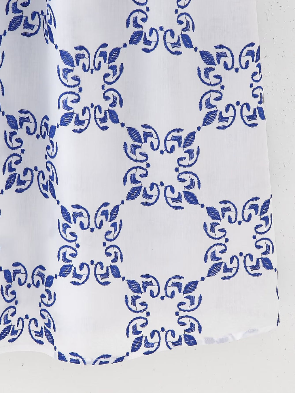 Women's French Embroidered Slim Hip Spaghetti Strap Maxi Dress